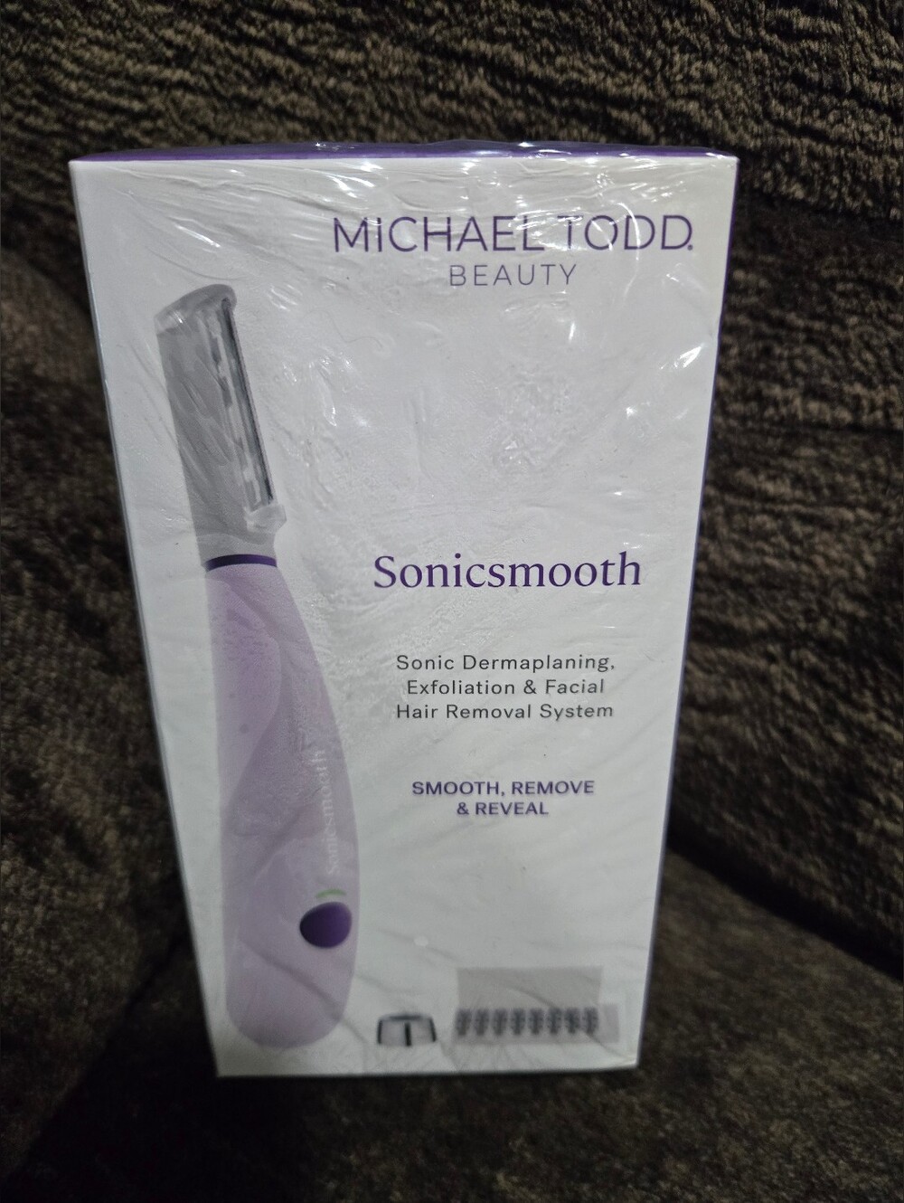 Michael Todd Sonicsmooth Sonic Dermaplaning Facial Hair Removal - Light Purple